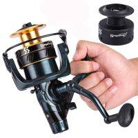 ZZOOI Sougayilang New Carp Fishing Reels Spinning Strong Fishing Reels Max Drag 15kg 2000-6000 Size Anti-corrosion Fresh and Saltwater