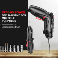 3.6V Electric Screwdriver Powerful Rechargeable Cordless Screwdriver Impact Wireless Screwdriver Drill set for Home Use Tool Drills  Drivers