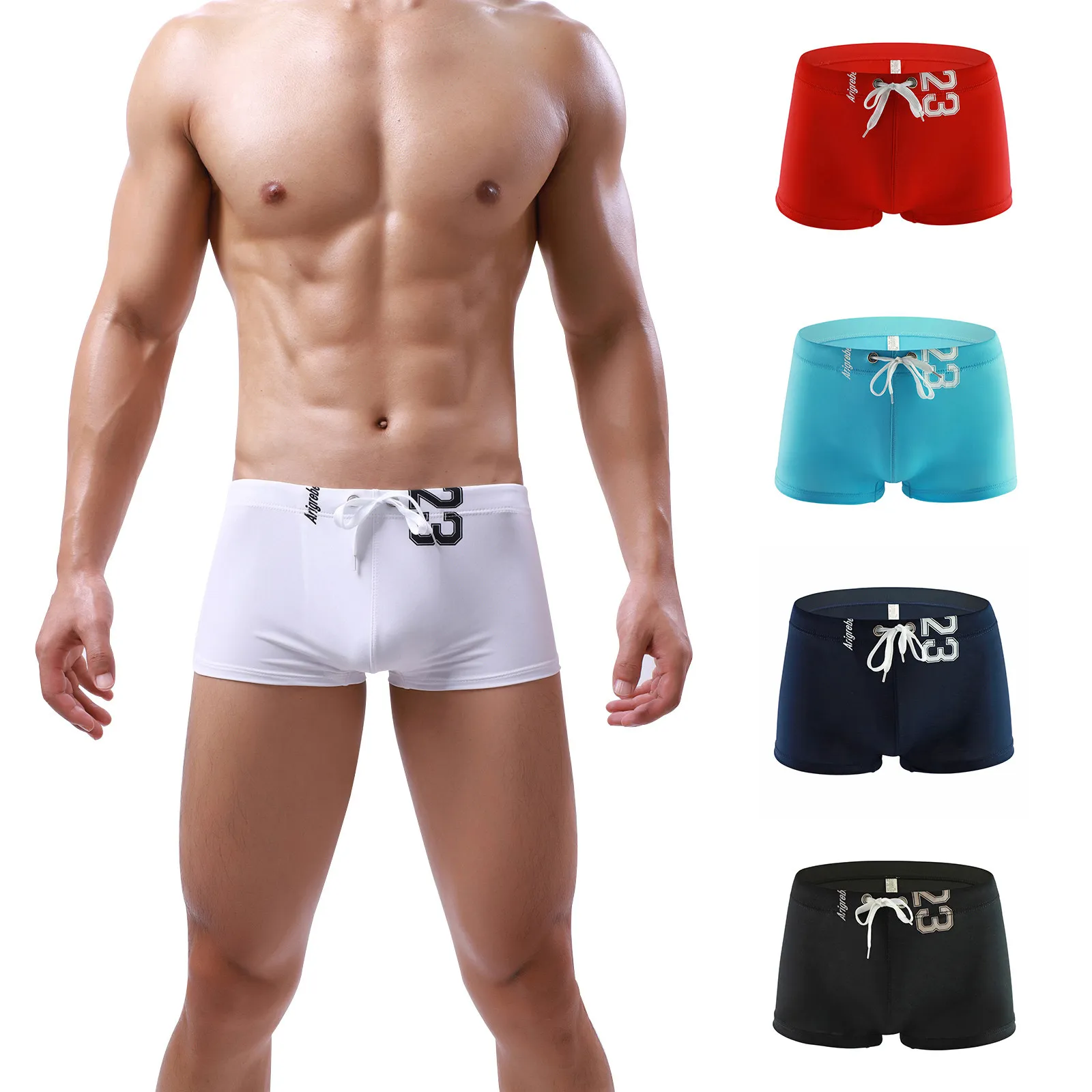 boxer brief bathing suit