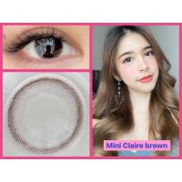 ราคาพิเศษษ** คอนแทคเลนส์ แบบกล่อง✨ขนาดมินิ✨Brown✨ Mini Claire (Luxzylens) ราคาถูก คอนเทนเลนส์ คอนเทคเลนสายตา คอนเทคเลนตาโต แฟชั่น แว่น เลนส์ แว่นสายตา แว่นกันแดด