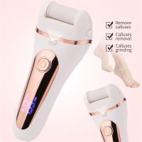 ZZOOI Portable Electric Foot File USB Charging Foot Grinder Exfoliator Feet Heels Care Tool Pedicure Machine Socks Toe Cuticle File