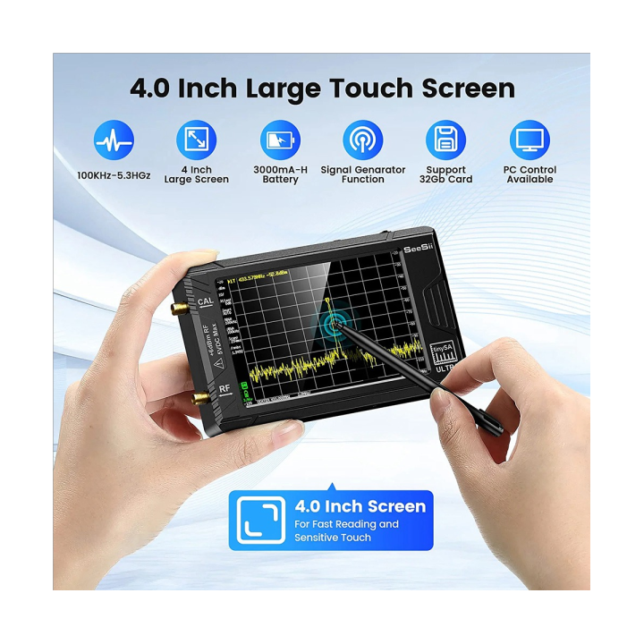 ultra-spectrum-analyzer-seesii-4-0-inch-100khz-to-5-3ghz-tiny-frequency-2-in-1-signal-generator-100khz-to-800mhz