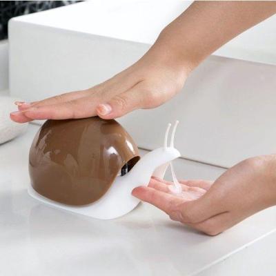 ✱♗ [RB] Creative Home Appliances Cute Snail Soap Dispenser Is Suitable for Bathroom Appliances and Household Appliances.