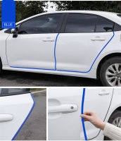 Rhyming 4.5M Universal Car Door Protection Strip Anti-Scratch With Steel Side Guard Rubber Moulding Sealing Scratch Protector