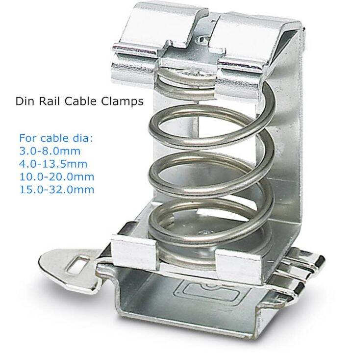 Din Rail Cable Clamps For Shield Cable Shielded Wire Din Clamps Lazada PH