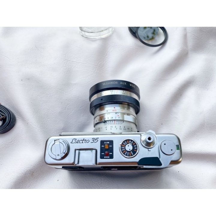 กล้องฟิล์ม-yashica-electro35-gs-ครบชุด