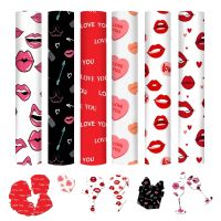 Happy Valentine Day Heat Transfer Vinyl Htv Iron On Vinyl Bundle Suitable For Shirt Clothes Bags Cap Card Pattern Self-adhesive Screen Protectors