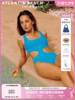 [Island Series] Atlanticbeach23s Deconstructed Pattern Elements Volume Sense Combined Niche Swimsuit Women