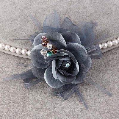 【CW】 Korean Brooch Corsage Fabric SpunYarn Brooches Pin  Performance Hairclips Hair Accessories Decoration