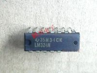 2pcs LM324N KA324A C324C ใหม่นำเข้าชิป IC อิเล็กทรอนิกส์แถวคู่วงจรรวม DIP14