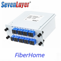 1:16 Fiber Optic PLC Cassette Splitter Box / Fiberhome FTTH Splitter