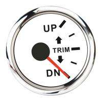 Trim Gauge Waterproof Anti-fog Boat Trim Gauge Marine Trim Tilt