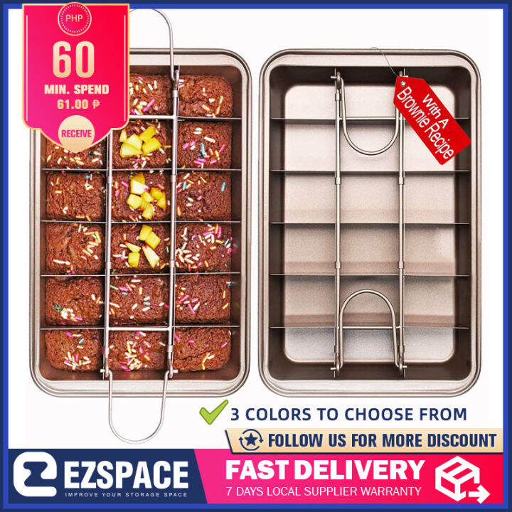 EZspace Complete Tool Set for Baking Cake Non Stick Cake Baking Pans