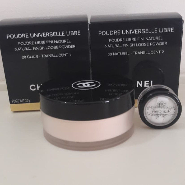 Bayar di Tempat) Chanel Poudre Universelle Libre Natural Finish Loose Powder  - 10 gr Berkualitas