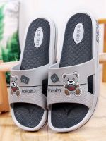 【Ready】? jia slippers mens new summer home men and women door bathg -slip mens home bathroom slippers