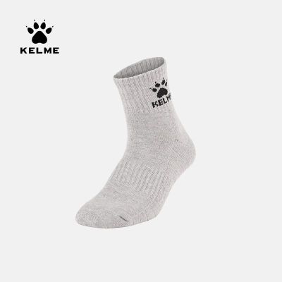 ถุงเท้าถุงเท้ากีฬา KELME Carl ของแท้นำเข้ามา2023ถุงเท้าสำหรับมืออาชีพกันลื่นกันกลิ่นถุงเท้าดูดซับด้านล่างถุงเท้าบาสเก็ตบอลหนา
