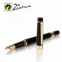 Luxury Pimio 917 Fountain Pen Roman Love Black en Stationery Office School Supplies New