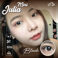 คอนแทคเลนส์ Kitty kawaii รุ่น Mini Julia Black(สีดำ)