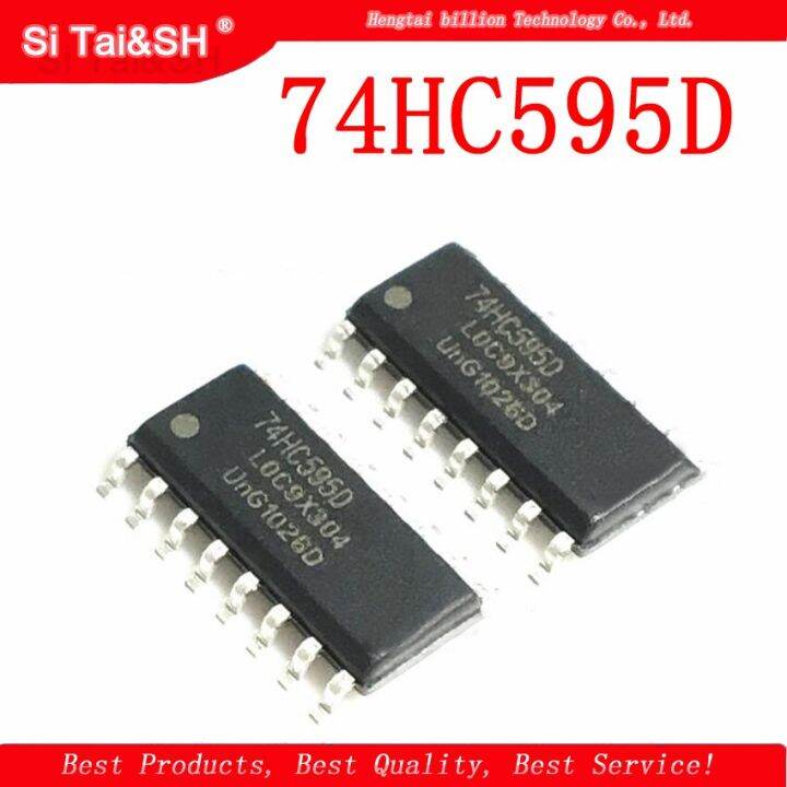 74HC595D 74HC595 74595 HC595 8-bit Serial-in, Serial Or Parallel-out - Foto 9