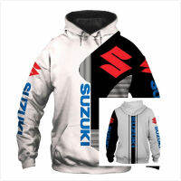 เสื้อแฟชั่นใหม่ซูซูกิสำหรับผู้ชาย - เสื้อสวมหัว Hoodie XS ถึง 4XL ด้านบน 2023