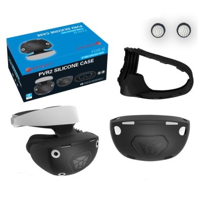 หมวกกันน็อคสำหรับ VR2 PS ปลอกหุ้มป้องกันซิลิโคนแบบเต็มแขนสำหรับแว่นตา R2 PSV ปลอกยางป้องกัน