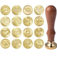 ☜✈┅ Stamps Head Seal Wax Seal Stamp Retro Metal Love Series Heart Seal Scrapbooking Stamps Craft Diy Wedding Decorative Invitation