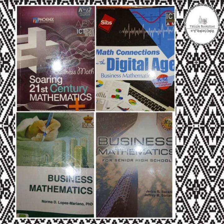 【COD】heyfehn688978 Original Business Mathematics Books Senior High/SHS