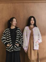 nichii - Argyle Luna Cardigan เสื้อคาร์ดิแกน ไหมพรม