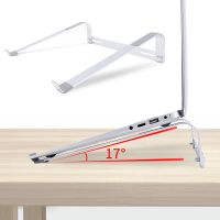 2022 New Aluminum Alloy Laptop Stand Portable Notebook Support Holder For Macbook Pro Computer Riser Stand Cooling Bracket Laptop Stands