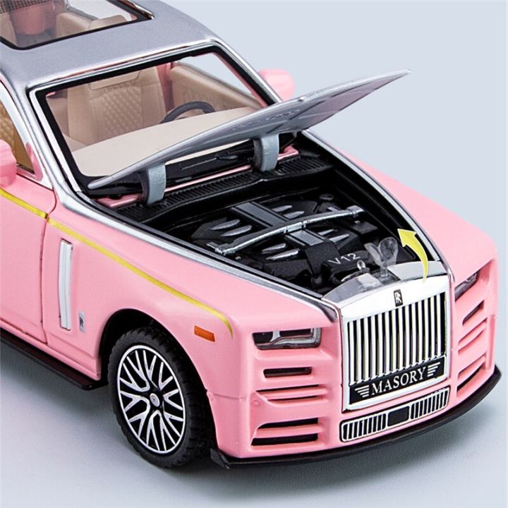 2022-1-32-rolls-royce-phantom-alloy-luxy-รถรุ่น-diecasts-โลหะของเล่นรถคอลเลกชันจำลองเสียงและแสงของขวัญเด็ก