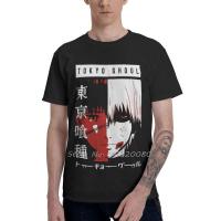 Tokyo Ghoul T Shirt MenS Cotton Printed T-Shirt Graphic Tshirt Harajuku Anime Manga Streetwear Kaneki Ken Tees Top