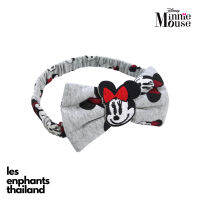 Minnie Mouse by Lesenphants ที่คาดผมลายมินนี้ ใส่ยางยืดรอบติดโบว์ด้านหน้าแต่งด้วยอาร์มตรงกลางโบว์ เด็กหญิง  ลิขสิทธิ์ห้าง 1N19C13