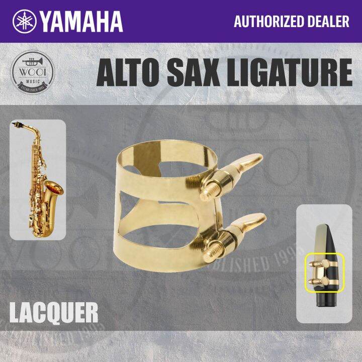 Yamaha Alto Saxophone Ligature Lacquer Lazada