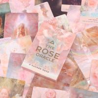 The Rose Oracle Cards Tarot Prophecy Divination Deck Family Party Board Game Fate Card Fortune Telling Game Board Game Child Toy