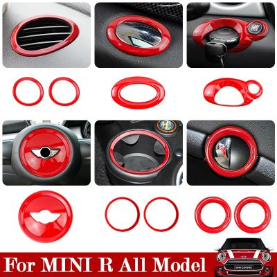 [Hot K] พลาสติก ABS ของตกแต่งสติกเกอร์สำหรับ BMW การตกแต่งภายในรถ MINI ONE Cooper S R55 R56 R57 R58 R59 R60 R61 COUNTRYMAN