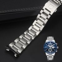 Stainless Steel WatchStrap Bracelet men Watchband 22mm For Tagˉ Heuer Calera Series Watch Accessories Band Solid Steel watchchain