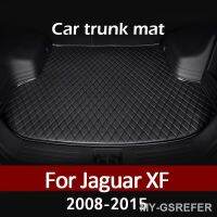 Car trunk mat for Jaguar XF Sedan 2008 2009 2010 2011 2012 2013 2014 2015 cargo liner carpet interior accessories cover