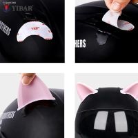 ✤❣▧ 2pcs Car Motorcycle Helmet Devil Horn Cute Cat Ears Decoration Motocross Full Face Off Road Helmet Decoration Car Accessories