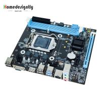 H81แผงวงจรคอมพิวเตอร์2X240-Pin DDR3ช่องเสียบ Micro-ATX LGA1150 16GB I/o รองรับอินเตอร์เฟส SATA 3.0 2.0 PCI Express X16 X1 M.2ช่อง Nvme /Ngff