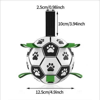 10Pcs ของเล่นสุนัข Interactive สัตว์เลี้ยงฟุตบอลของเล่นลิ้นสำหรับสุนัขกลางแจ้งการฝึกอบรมฟุตบอลกัด Chew Balls สำหรับสุนัข Accessories