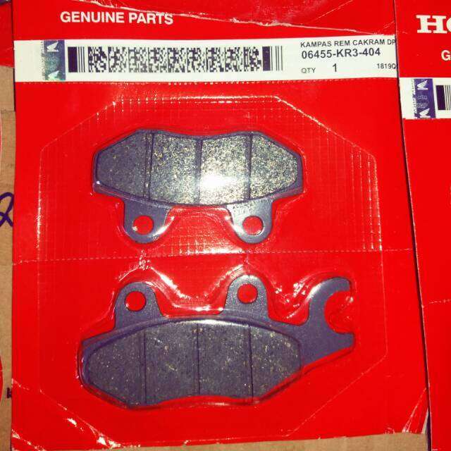 Dispad Kampas Rem Cakram Depan Supra x 125 Kharisma Revo Lama Supra Fit
