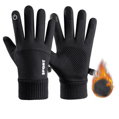 【LZ】₪♈❁  Inverno quente luvas de esqui para homem mulher impermeável térmica anti-derrapante tela de toque luvas ao ar livre correndo ciclismo esqui snowboard