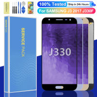 Original 5.0 จอแสดงผลสำหรับ Samsung Galaxy J3 2017 J330 J330FN SM-J330FN J330DS จอแสดงผล LCD Touch Screen Digitizer Assembly