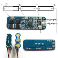 SUNANNE 12.6V 3S 10A 12V โมดูลที่ชาร์จแบตเตอรี่ BMS โมดูลแผ่นป้องกันโมดูลชาร์จ Li-Ion