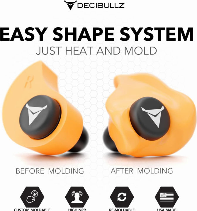 decibullz-custom-molded-earplugs-pro-pack-orange-bundle