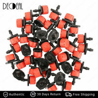 100Pcs สวนหยดชลประทาน Sprinklers Micro Water Emitter Dripper หัวหยด