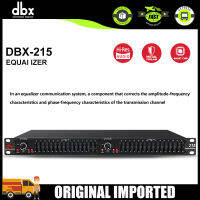 DBX 215 Dual Channel 15-Band Equalizer อีควอไลเซอร์ โปรเซสเซอร์เสียงที่ดีที่สุด อีควอไลเซอร์ที่ดีที่สุดaudio processor, show on stage, conference, heavy bass noise reduction 700tvl1/2U