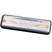 Tombo Harmonica Hope 10 Diatonic 10หลุม Blues Harp หีบเพลงปาก ABS คีย์ C ออร์แกนิคโอคาริน่าทองเหลืองญี่ปุ่น Tombo 6610