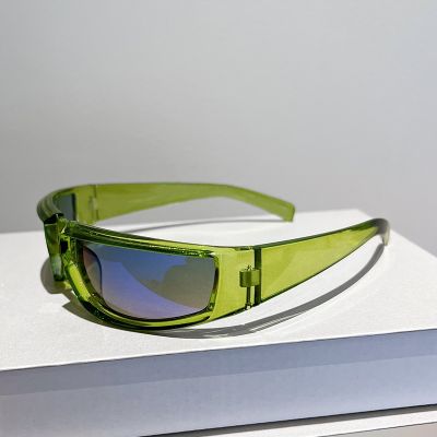 GM LUMIAS แว่นกันแดดทรงสี่เหลี่ยม Y2k ชายแฟชั่นสำหรับผู้หญิงห่อกลมแว่นกันแดดกีฬาแว่นตาแบรนด์ดีไซเนอร์แว่นตากันแดด UV400