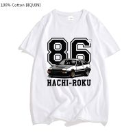 Ae86 Hachi Roku Initial D Tshirt Japanese Anime Mens Streetwear Clothing